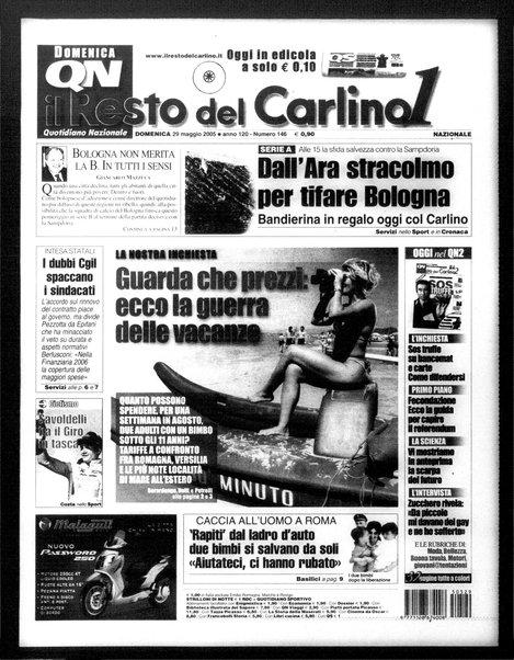 Il Resto del Carlino : giornale dell'Emilia